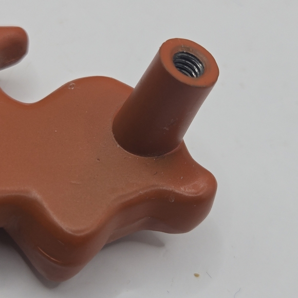 Orange Tiger Safari Drawer Pulls Child Handles Kids Room 2005 KBC Lot Of Five 5 - Picture 13 of 14